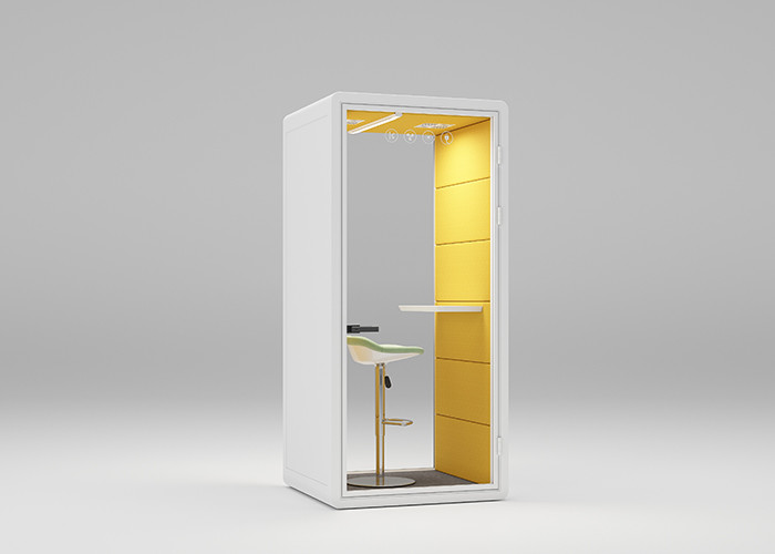 Acoustic Soft Pack office pods Small single pods with L size 4 person meeting pods included sofa color optionalcloth