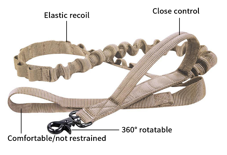 Personalized Custom Luxury Designer Nylon Metal Heavy Duty Training Pet Rope Large Dog Collar and Leash Set for Tactical K9s