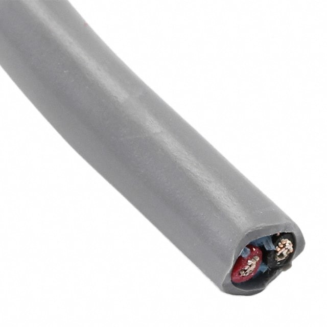 1891c Sl002-Nd Alpha Wire Cable 2cond 14awg Slate 500'
