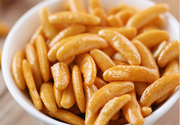 Delicious Cheese / BBQ Flavor Crispy Rice Cracker Mix With Advanced Fried Technology Savory