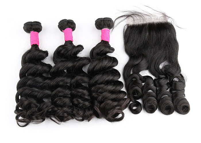 3 Bundles / 300G Brazilian Virgin Hair 12" - 30" Thick And Full Ends
