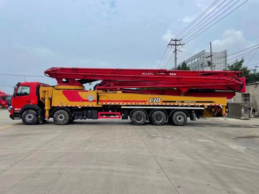 67m Concrete Boom Pump Heavy Equipment Truck Mounted Pump Construction Machinery