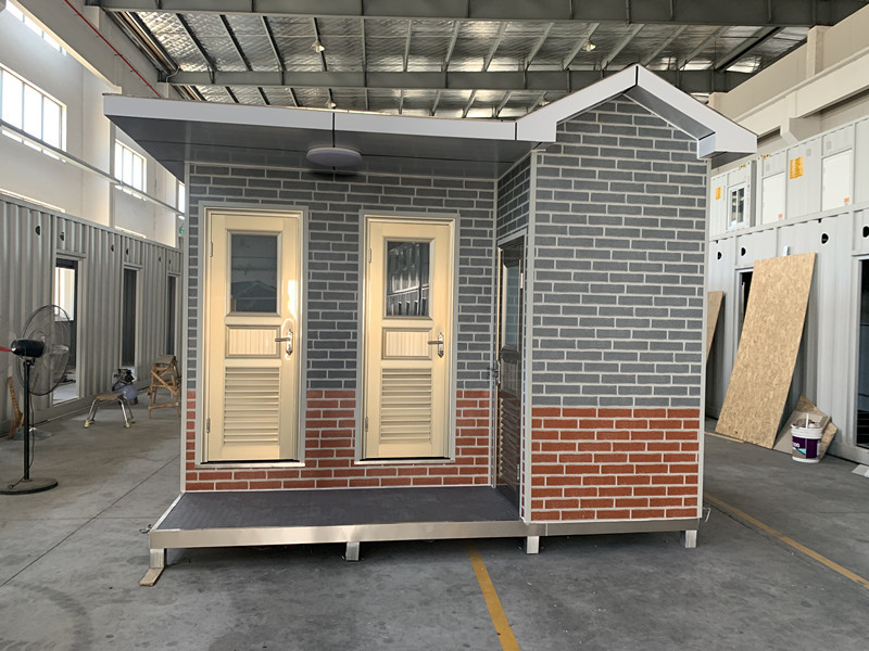 Small Prefabricated Modular Toilets Bathroom For Pubic PU Sandwich Panel