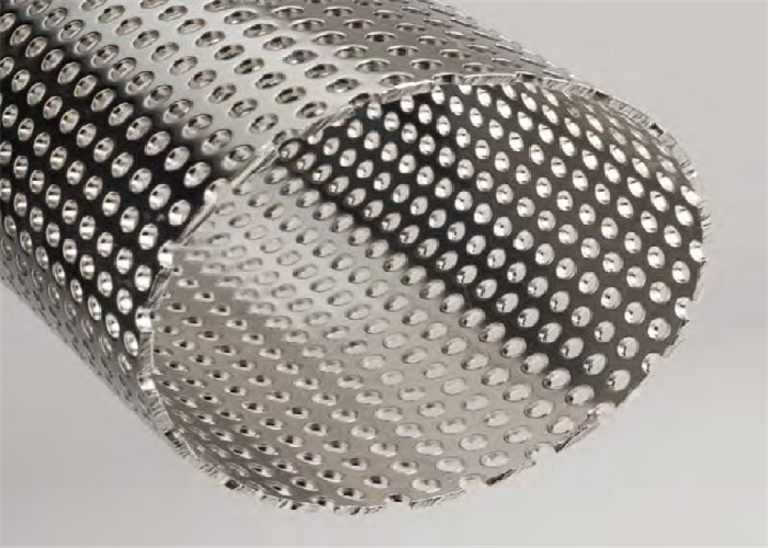 Stainless steel 304 316 micron round hole perforated metal sheet Stainless steel wire mesh