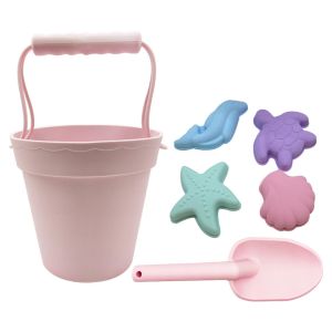 Children'S Summer Silicone Beach Toy Sandbox Set Bucket Set