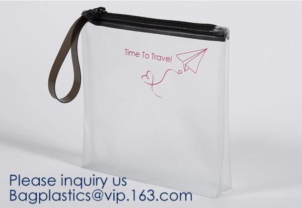 Custom Pvc Vinyl k Frosted Plastic Toiletry Bag,Foldable cosmet makeup bag for