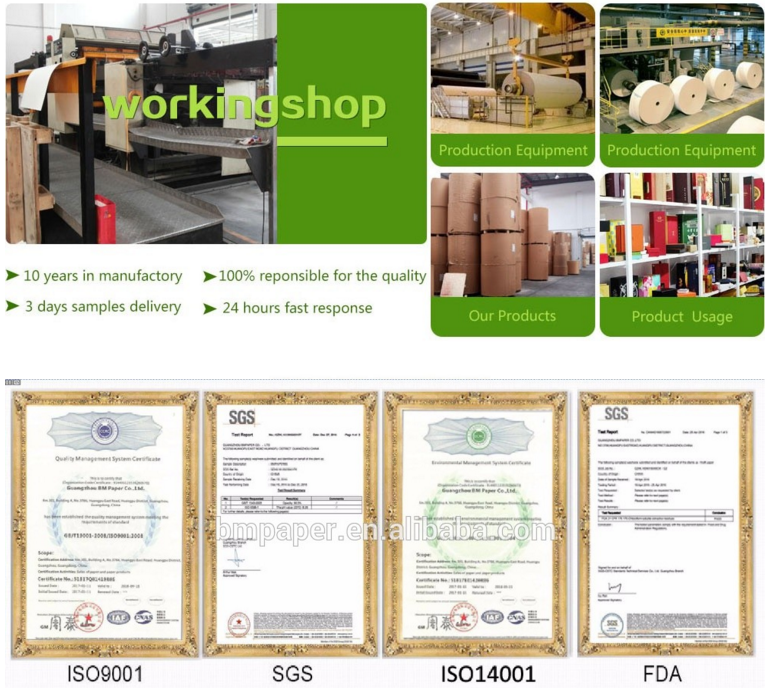 255g 275g 325g 425g 375g high quality glossy paper printing for glossy cardstock paper
