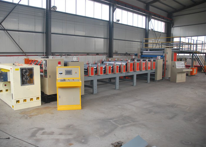 Single Facer Corrugated Machine 380Volt 3/5/7ply Corrugated Paperboard Production Line