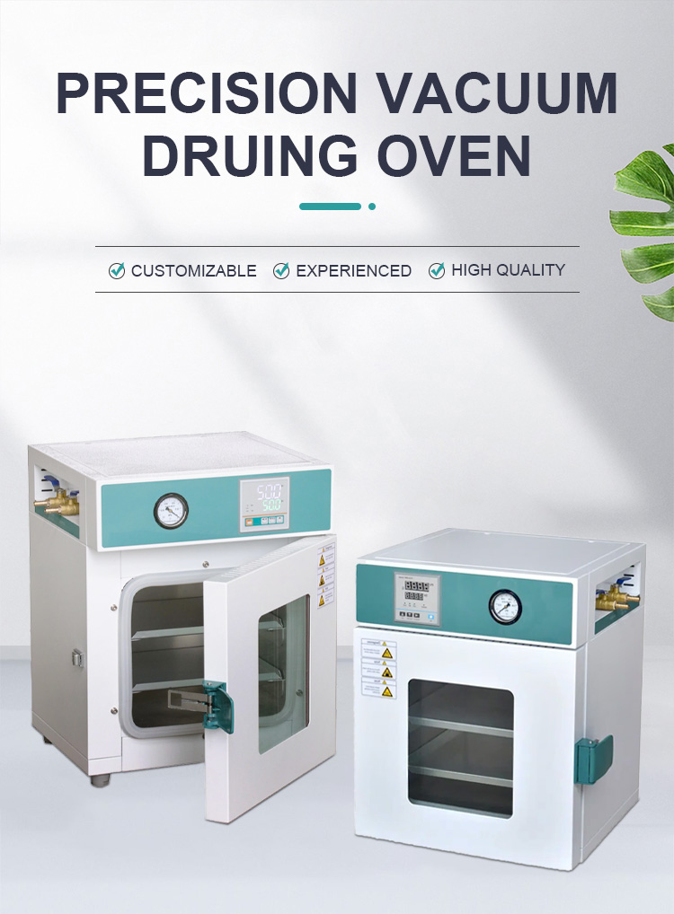 Automatic Vacuum Drying Oven with Inner Chamber 300*300*270mm and 133Pa Vacuum Degree