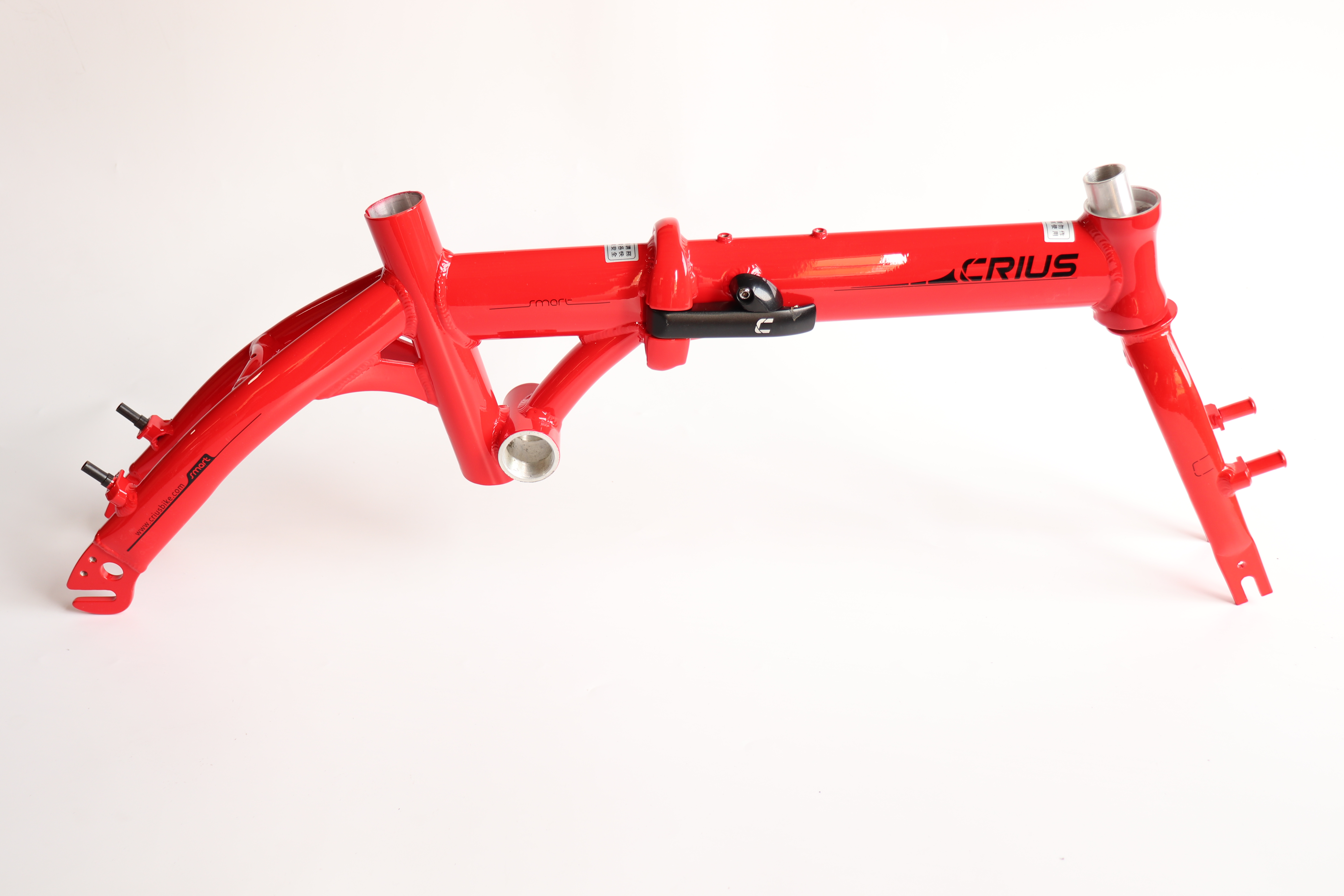 Lightweight Aluminum Alloy Frame Set for Adult Riding 14 Inch Carbon Folding Road Bike