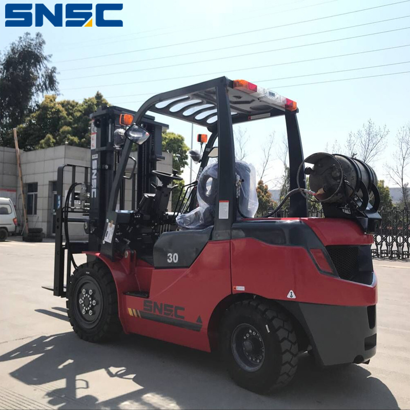 3ton LPG Propane Forklift with EPA Nissan K25 Engine