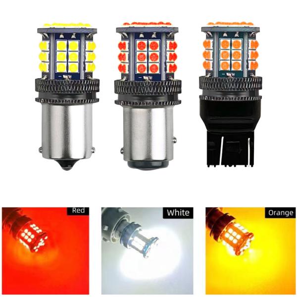 Aluminum Alloy LED Turn Signals Indicators 3030 39 SMD 12v 1156 BA15S 1157