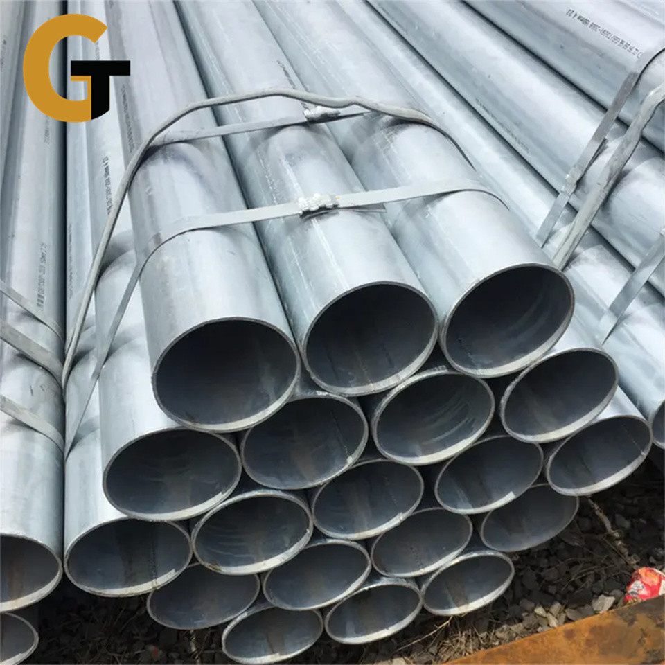 Galvanized Steel Pipe Outer Diameter 1/2-24 Inch 0.5-20mm for Construction ISO Certified