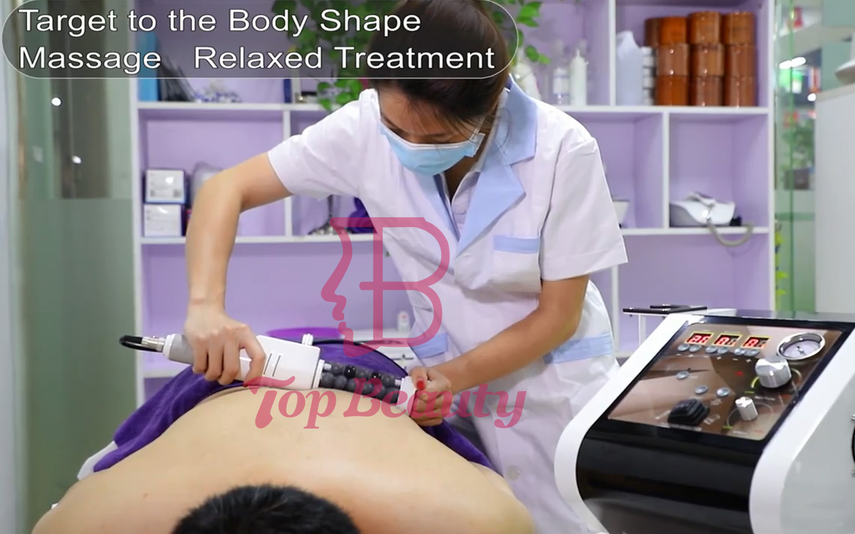 Therapy Machine Beauty Salon Vacuum System Roller Massage Anti Cellulite Vacuum Roller Rf Machine