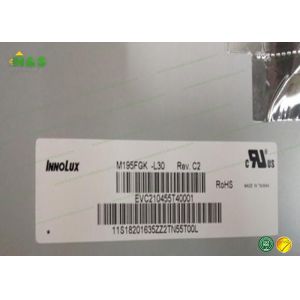 China 19.5 inch Innolux LCD Panel M195FGK-L30 a-Si tft lcd display 1600*900 on sale