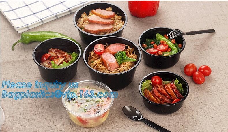 Meal Prep Containers Free Sample Bento Lunch Box Biodegradable Food Container Plastic Wheat Straw Lunch Box bagplastics