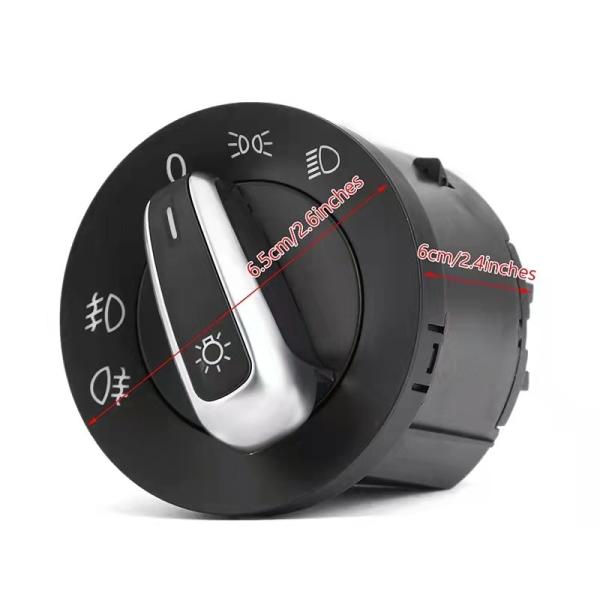 5ND941431A Auto Car Headlight Fog Light Switch for VW Tiguan Touran Golf PASSAT