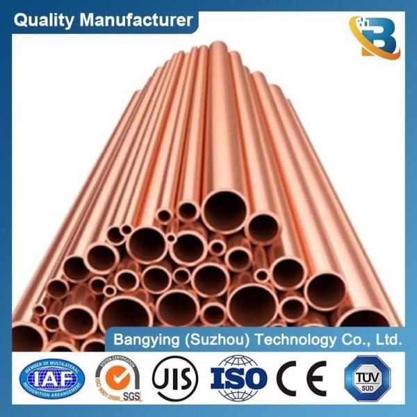 Stock Oil Cooler Pipe High Precision Red Copper Tube Chrome Copper Tube Copper