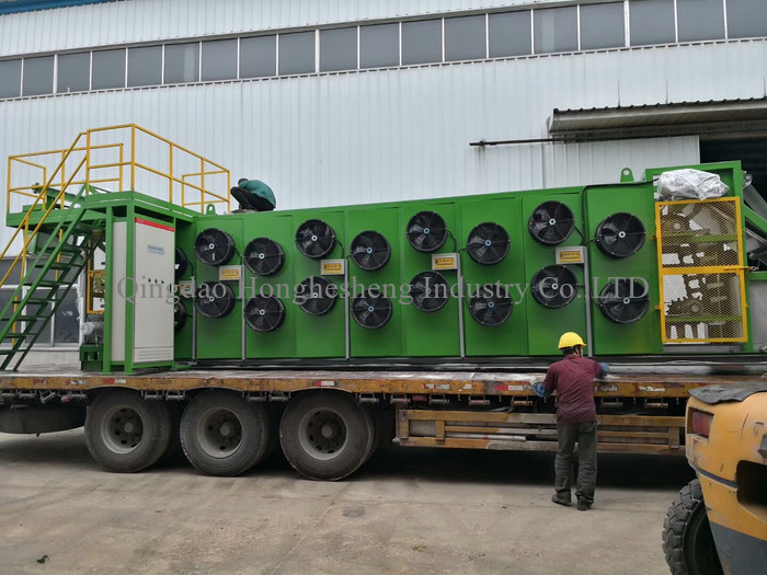 20T Conveyor Belts Batch Off Cooler Rubber Sheet Cooling Machine