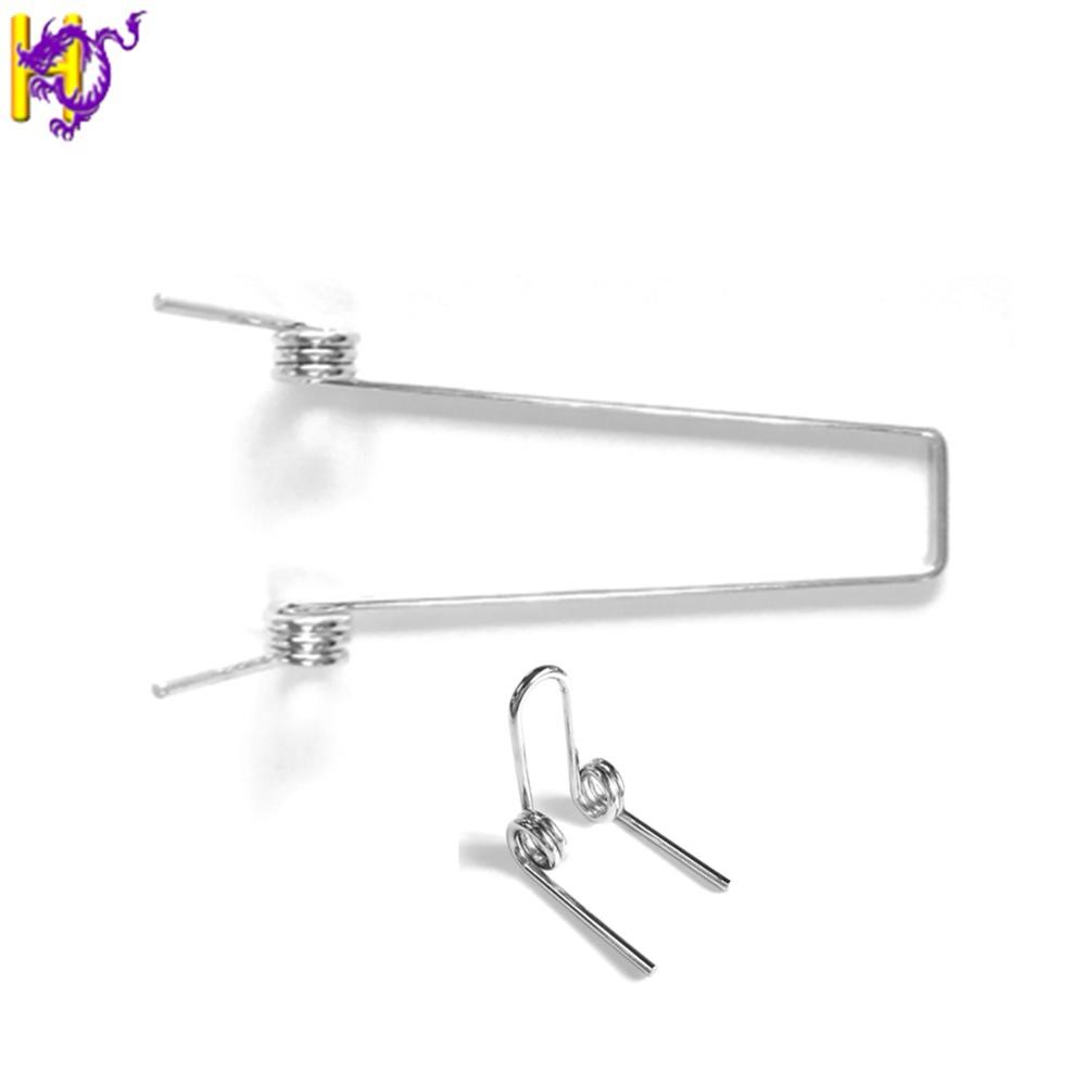 Stainless Steel Torsion Coil Spring LED Light Spring Clip Replacement
