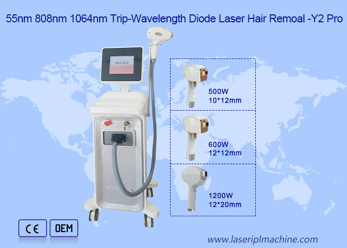 808nm Adjustable Pulse Diode Laser Machine For Hair Removal