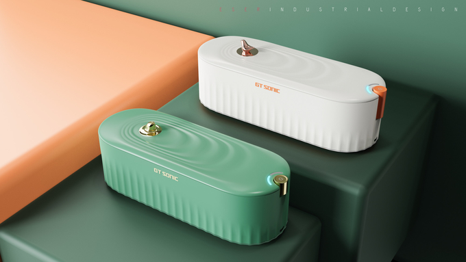 Small Ultrasonic Jewelry Cleaner 420ml Capacity 35W Power With UV Sterilization