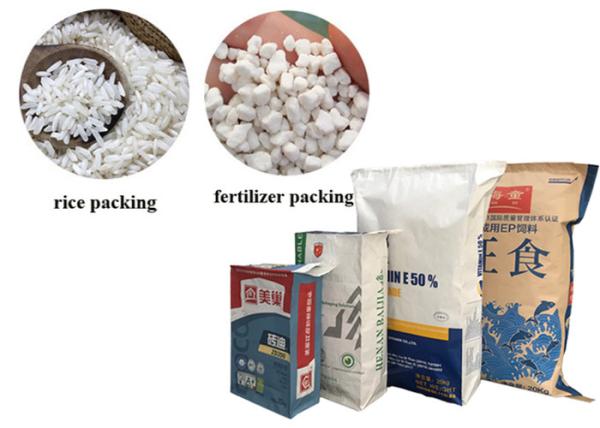 25kg 20kg 50kg Multiwall Kraft Paper Valve Bag Sack For Powder Material