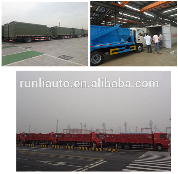 40000 Litres 3 Axle Fuel Tank Semi Trailer Four Compartments Heavy Duty Load