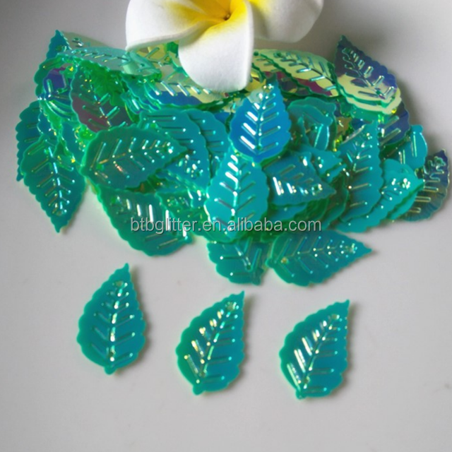 PVC Leaves Sequin Manufacture Perfect for Valentine's Day Celebrations