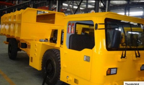 Orange / White / Yellow RS-3CT Crew Transporter ( 16 Seats ) Underground Dump