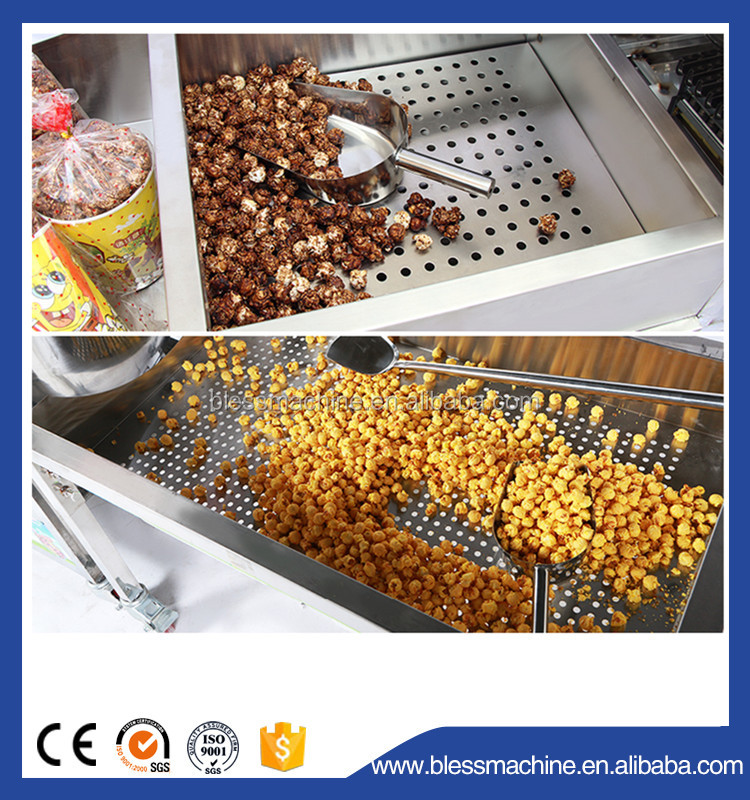Design 0.35kw Ball Popcorn Making Machine for Domestic and Overseas Demand in 2022