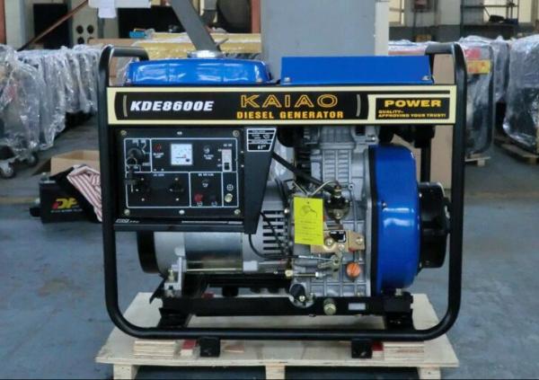 60hz 6kva 3600rpm Open Frame Diesel Generators Recoil Starter For Factory /