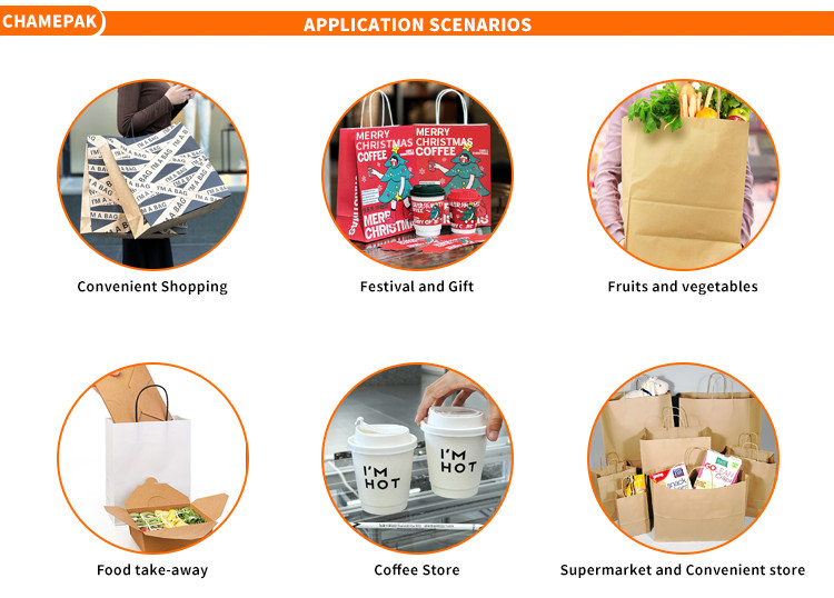 Customizable Biodegradable Kraft Paper Mailing Bags For Clothing