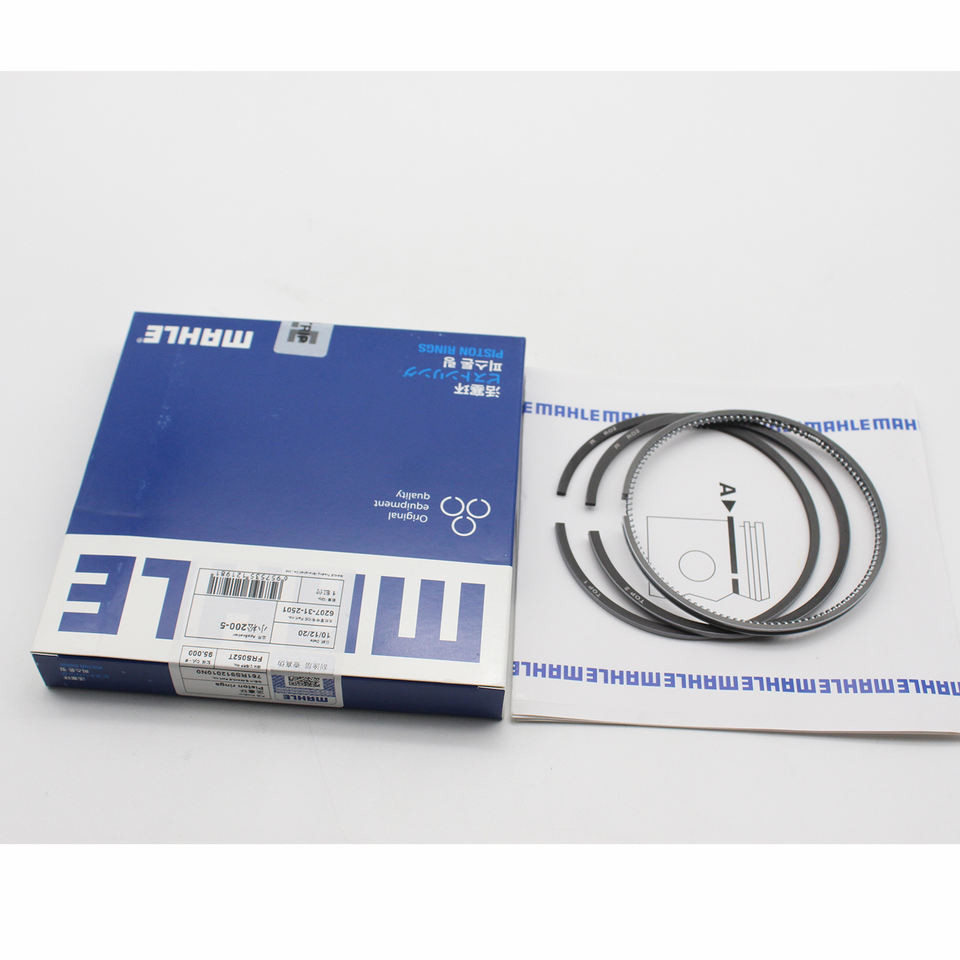 S6D95 6D95-5 MAHLE Engine Kits , 6207-31-2501 PC200-5 Komatsu Piston Ring