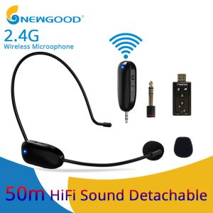 China 2.4Ghz wireless portable rechargeable Microphone with separate Transmitter and receiver 3.5mm to 6.5mm convertor on sale China 2.4Ghz wireless portable rechargeable Microphone with separate Transmitter and receiver 3.5mm to 6.5mm convertor on sale