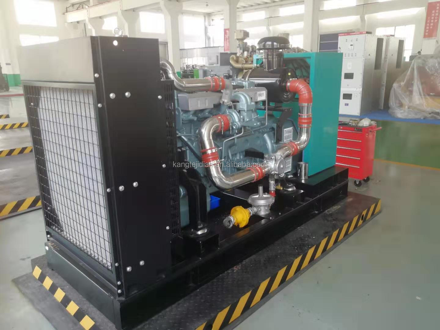 40kw Water Cooled Gas Turbine Generator Unit Powered by Natural Gas/Biogas/LPG/Diesel
