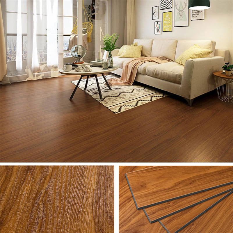 Piso Laminado 8mm SPC Vinyl Flooring Click Plank Vinyl Flooring UV Coating