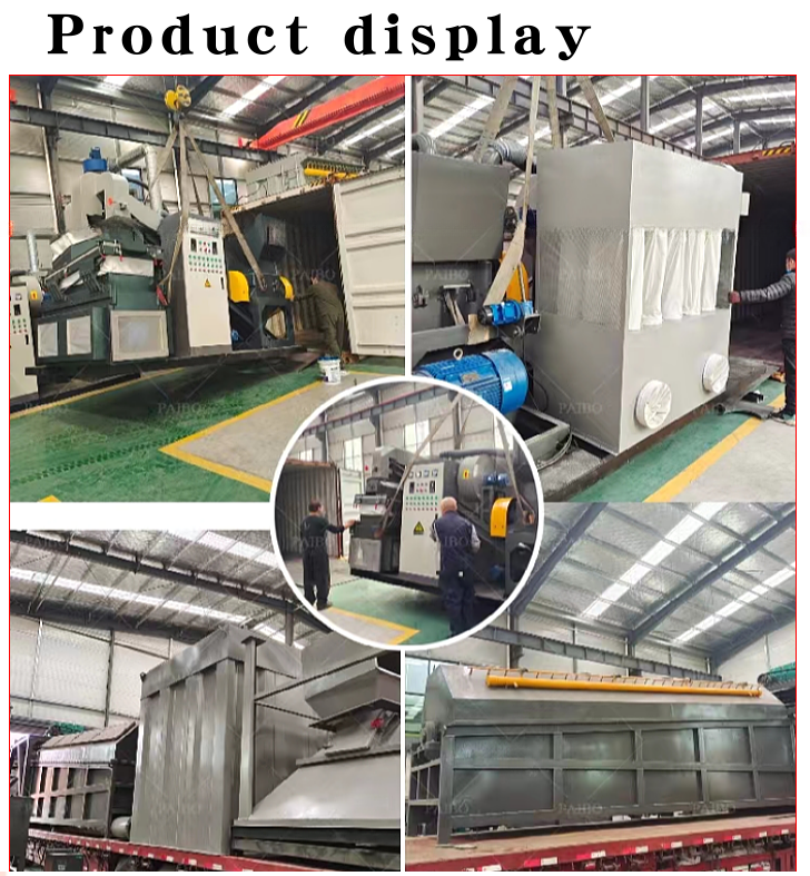 Waste ACP Board Recycling Machine Separating Aluminum Plastic PVC Blister Packs Scrap