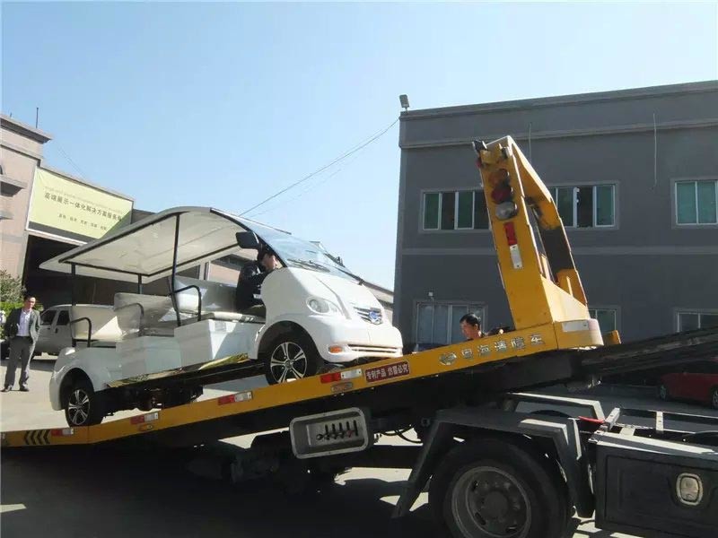 48V 6 Seater Electric Patrol Car for Community Patroling / Public Security Using