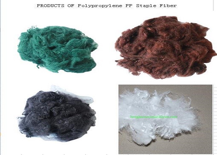 1.5D 38mm Polypropylene Staple Fiber Spinning Use