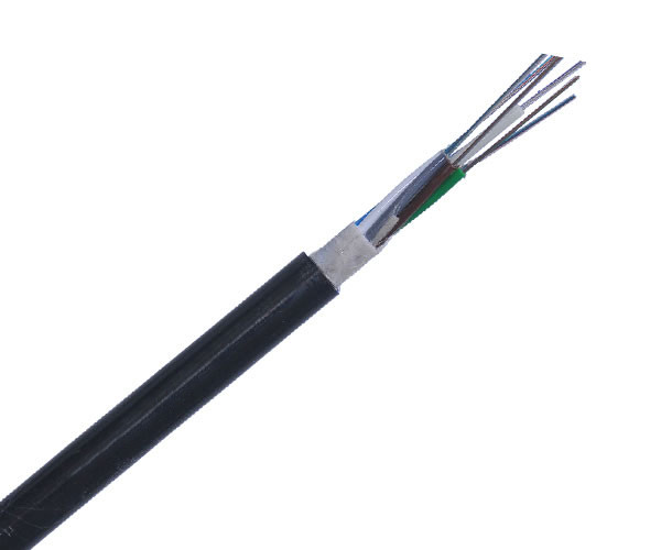 Ducted or Aerial GYFTY Stranded Loose Tube Fiber Optic Cable With PE Sheath