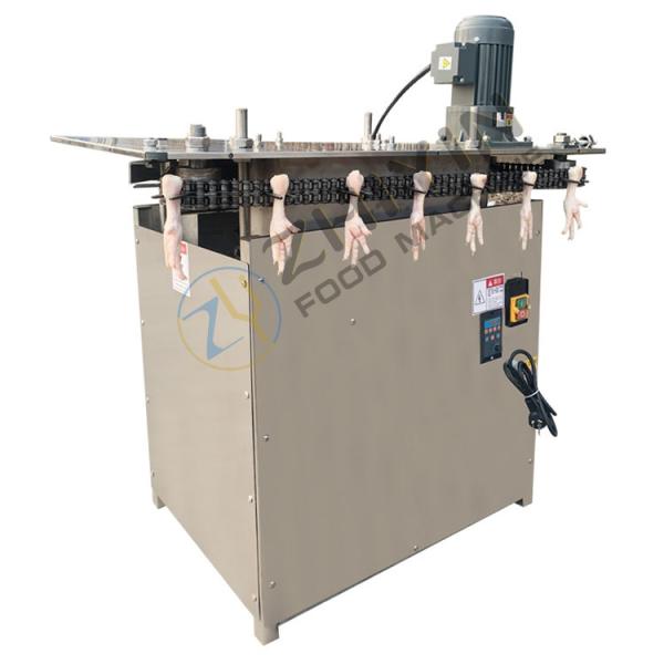 Automatic Chicken Feet Deboning Machine Stainless steel Chicken Feet Processing