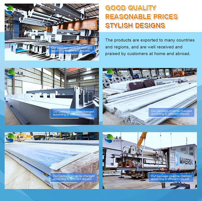Metal Frame Workshop Metal Building Modular Design Prefabricated Steel Structure Warehouse