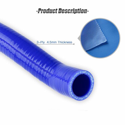 Customizable Thickness Flexible Corrugated Silicone Hose for Various Applications
