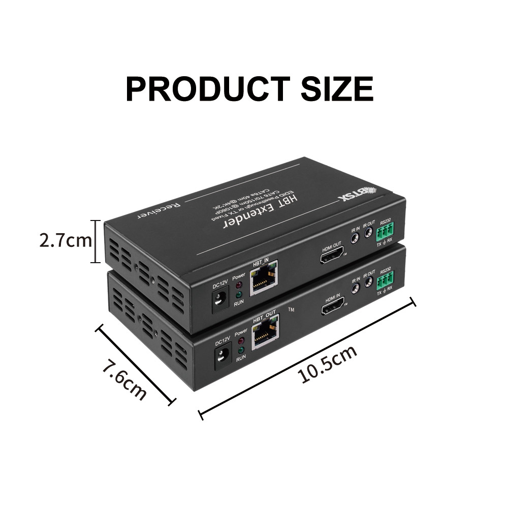 bitvisus 4K POE HDMI Extender 70M HDMI Transmitter And Receiver