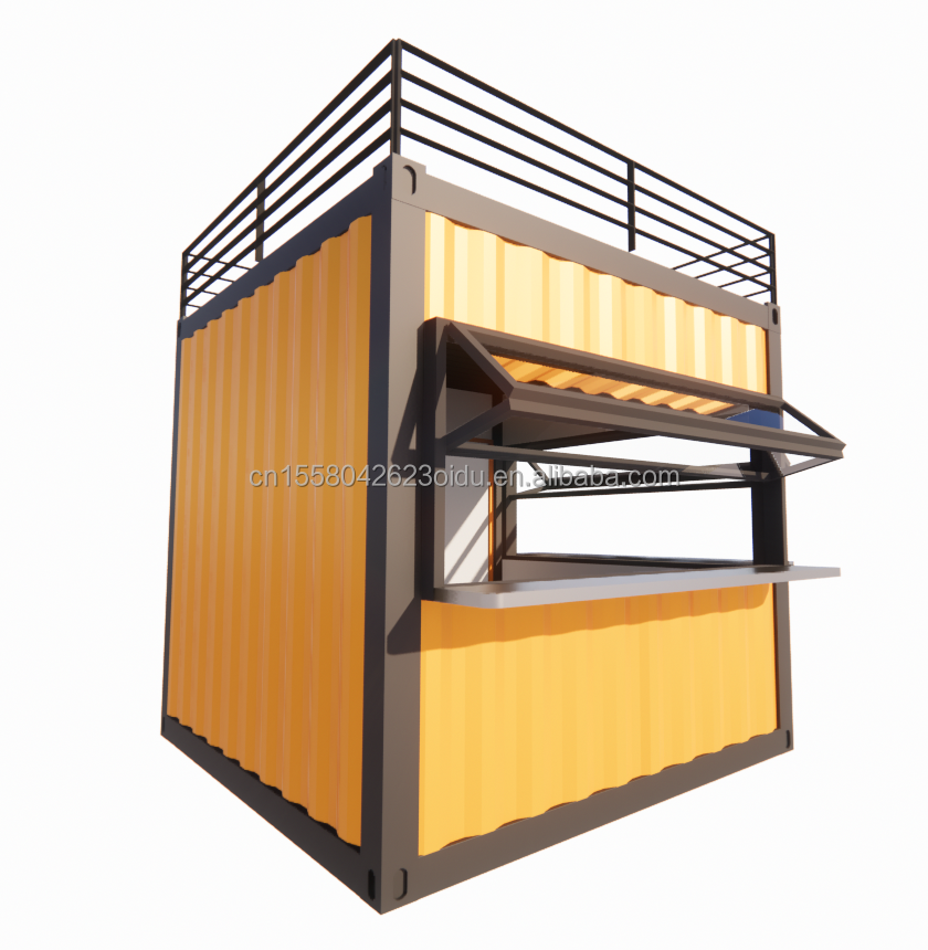 Modern Design Steel Buildings Flat Pack Shipping Prefabricated Sandwich Panel Pre Fab Container Folding Portable Foldable Container House