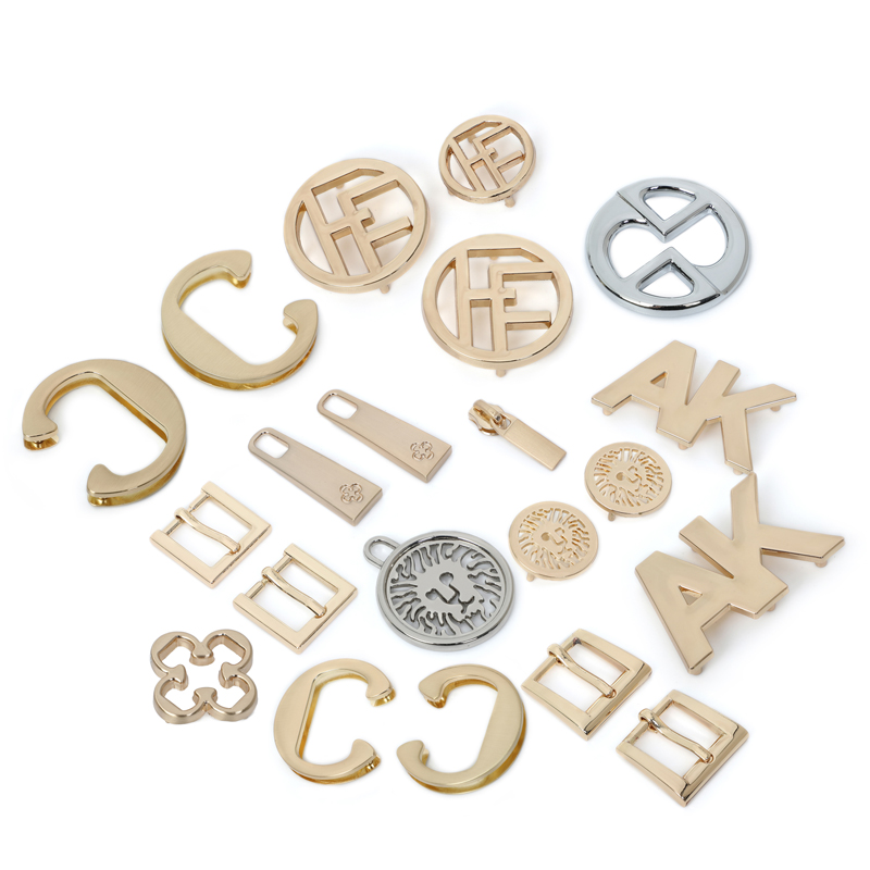 Gartment Tearproof Metal Sew On Labels Clothing Brand Tags Decoration