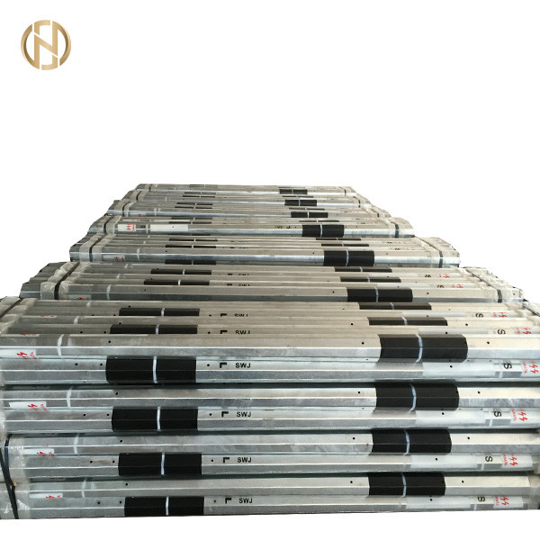 45FT 13.7M Octagonal Galvanized Steel Pole With Hardware ISO 9001 Certified