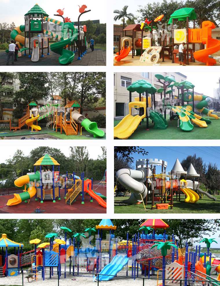 Plastic Kids Outdoor Playground Equipment Innovate Garden Children Play Toy