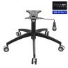Buy cheap Black Durable Metal Office Chair Base Replacement Aluminum Alloy Customized from wholesalers